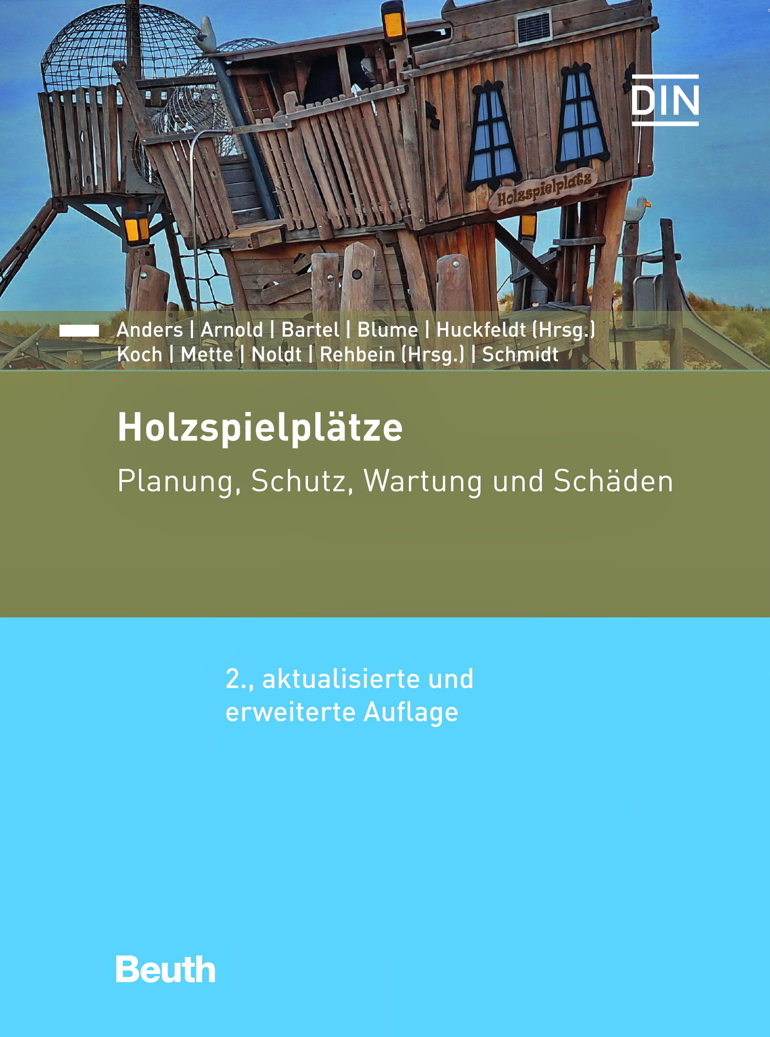 Buchbeschreibung - Holzspielpltze, 2. Auflage